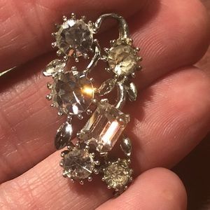 Vintage rhinestone pendant